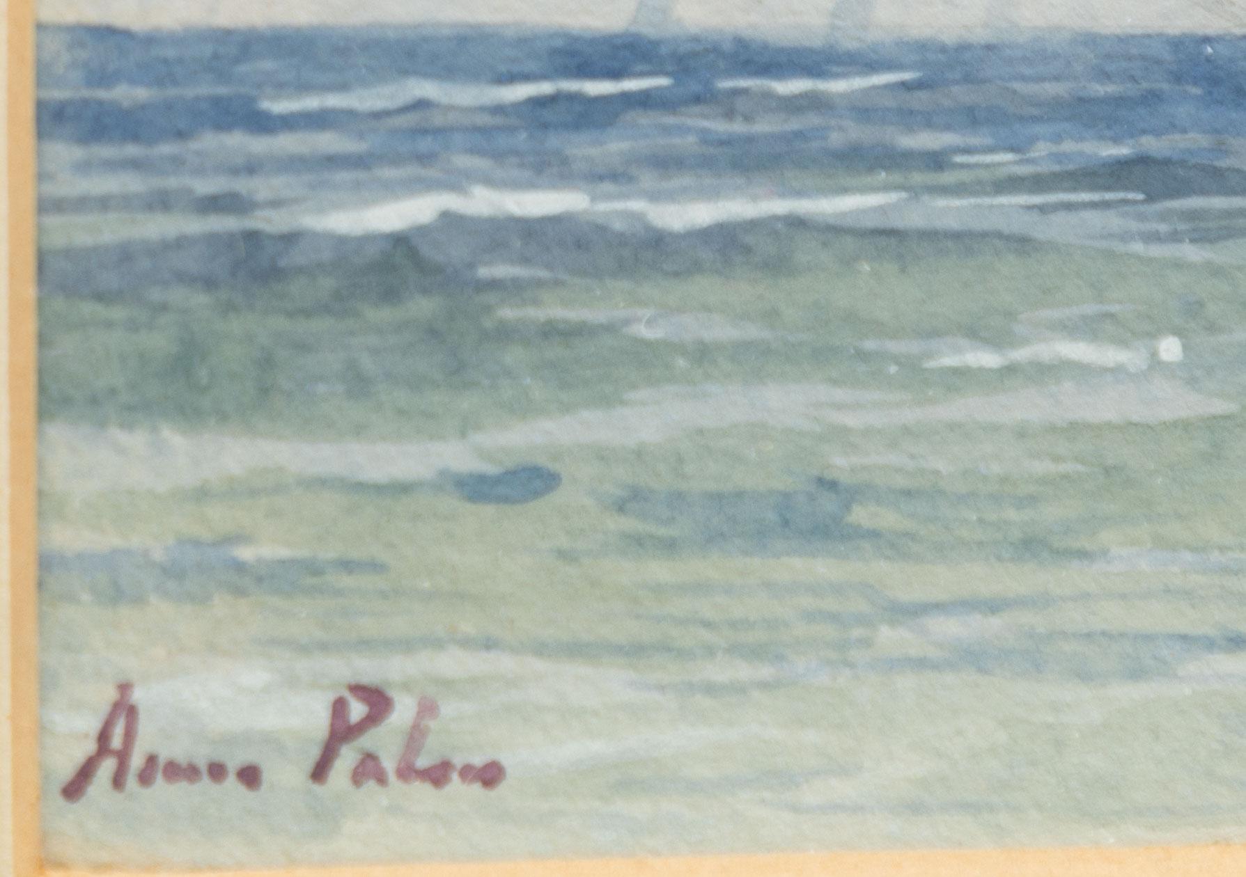 Anna Palm, Tremastad ångfartyg.