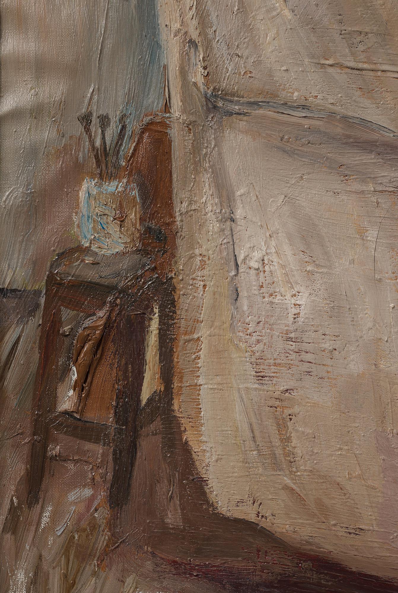 Evert Lundquist, From the artist's studio.