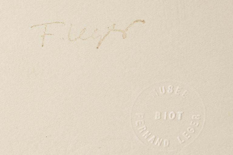 Fernand Léger, efter, Porträtt.