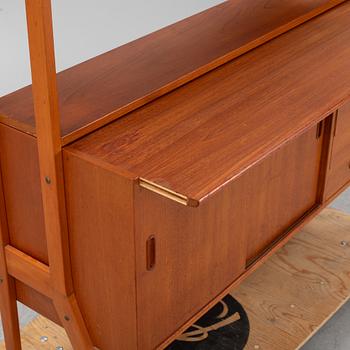 A bookcase, 1950's/60's.