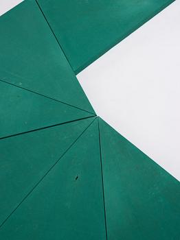 Alek O, streched cotton fabric from a reused parasol, 2011.