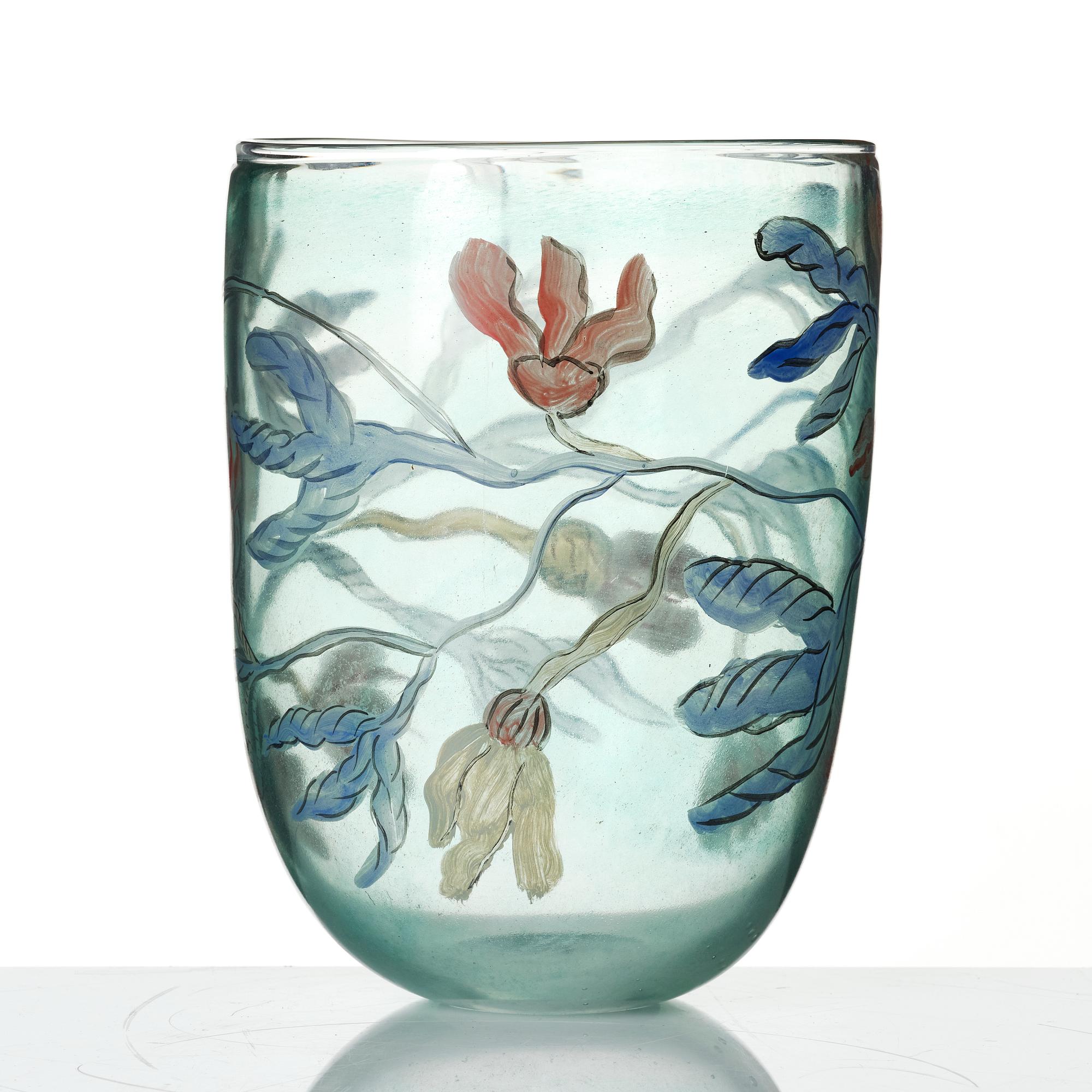 Ulrica Hydman-Vallien, vase, Boda Studio.