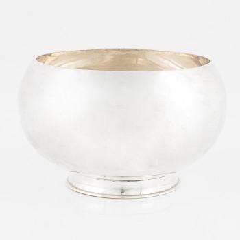 Rolf Carlman, a sterling silver bowl, CF Carlman, Stockholm 1963.