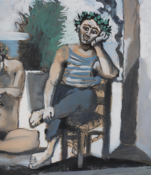 Pablo Picasso, after, "Bacchanale".