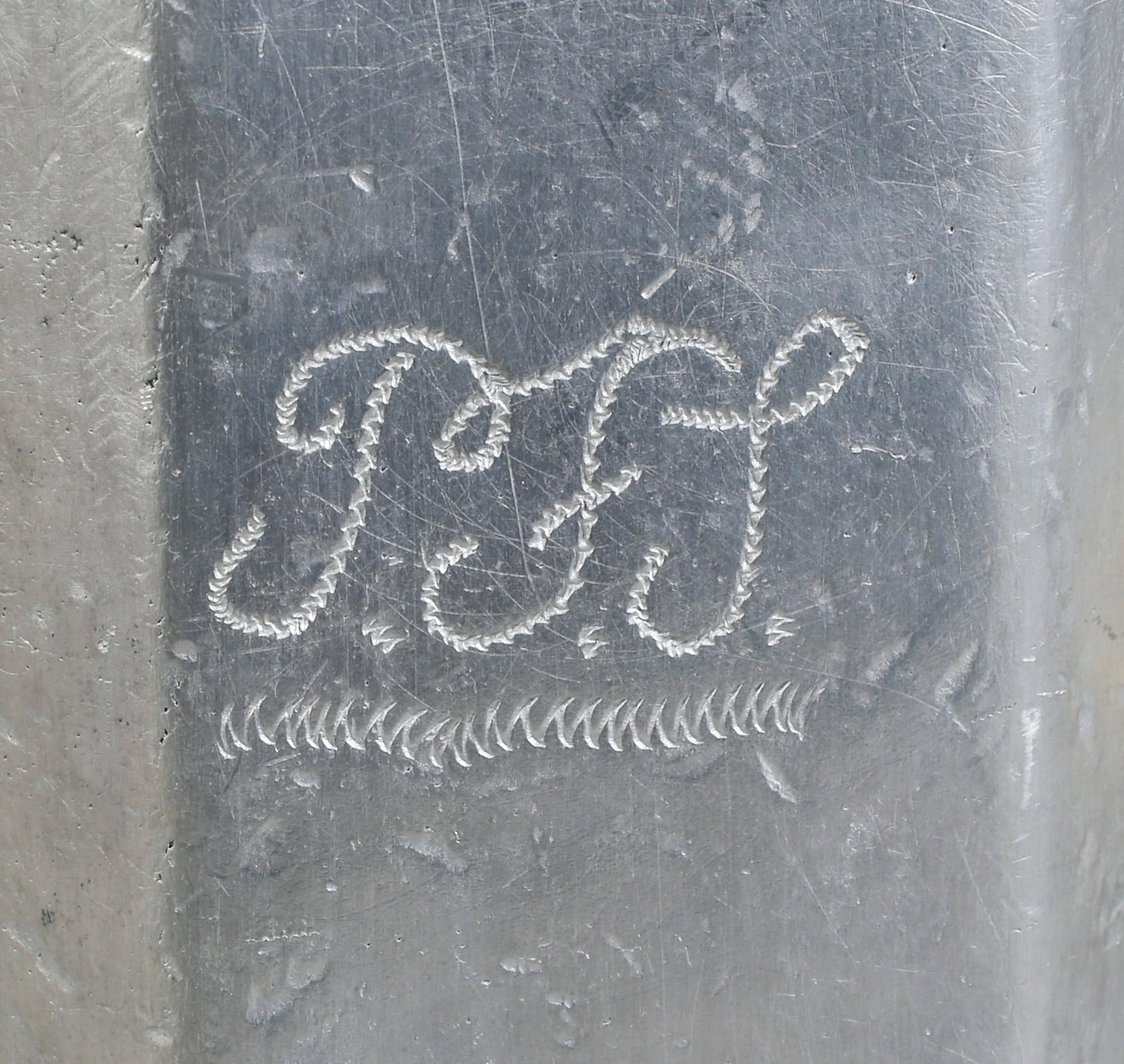 PRISMAFLASKA, tenn, troligen Erik Wikgren, Nyköping, 1815.