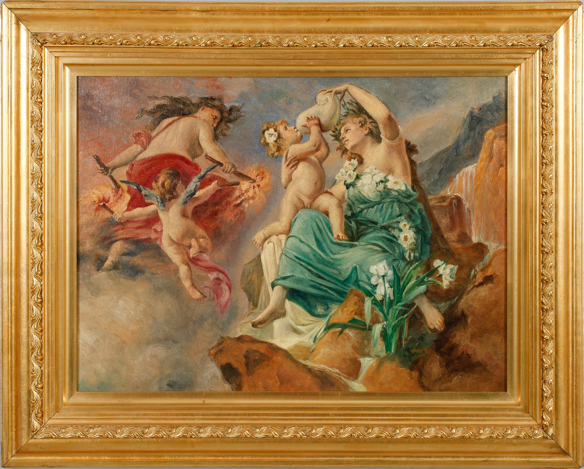 JULIUS KRONBERG, kopia efter, 1900-talets början, olja på duk.