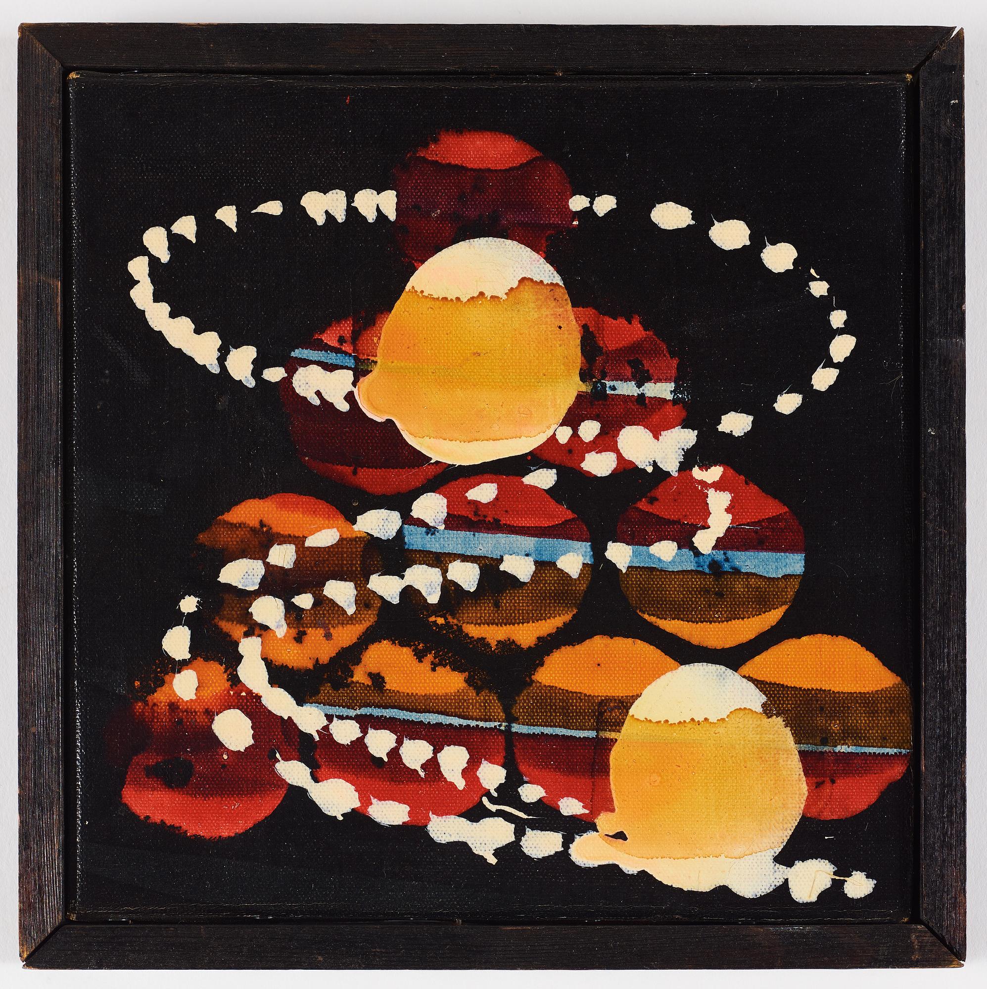 CARL FREDRIK REUTERSWÄRD, oil on canvas. Signed Carl Fredrik and dated 1962 with dedication "Till Jan" on the stretcher.