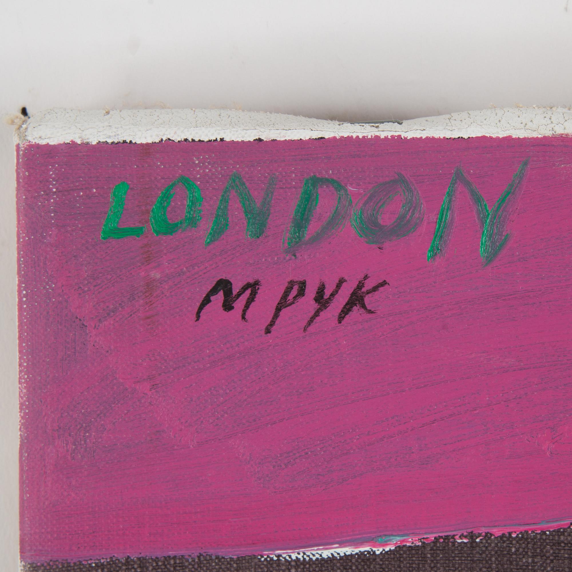 MADELEINE PYK, oil on canvas, signed M Pyk London.