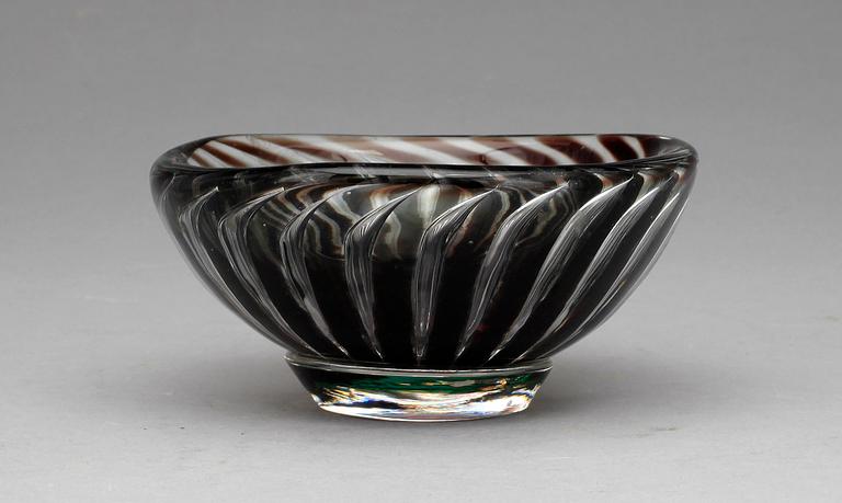 SKÅL, glas, Ariel, Edvin Öhrström, 1711 E, Orrefors.