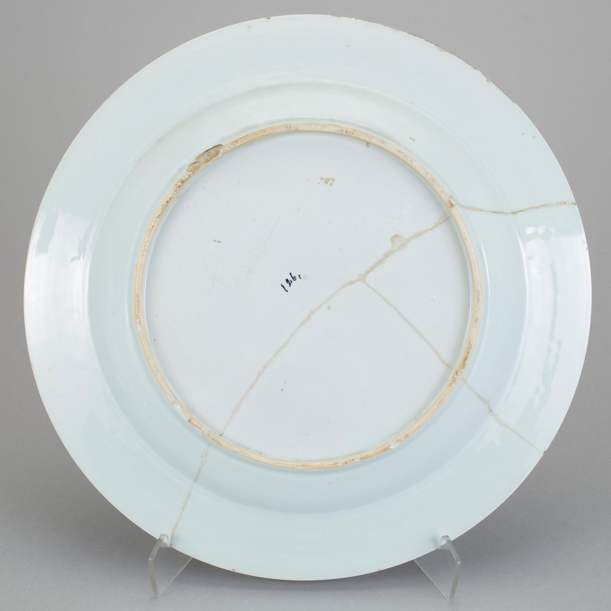 FAT, porslin, Kina, Qianlong (1736-95).