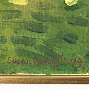 Sven Ljungberg, oil on canvas, signed.