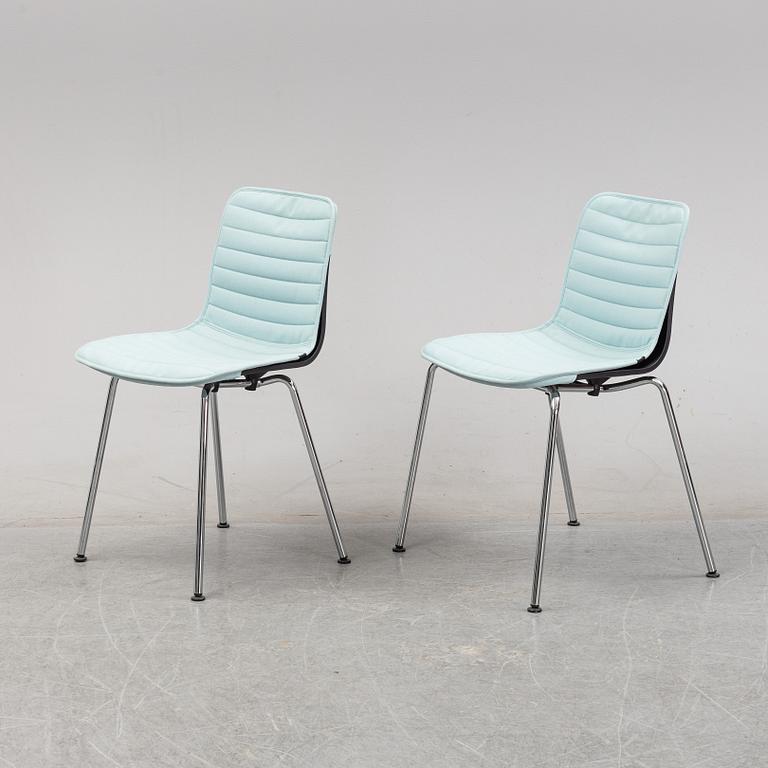 Jasper Morrison, a pair of 'HAL' chairs, Vitra.