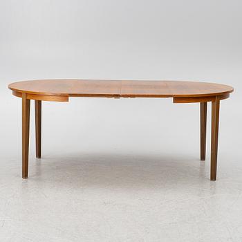 Carl-Evert Ekström, dining table with four chairs, AB Johansson & söner, Hyssna. Mid-20th century.