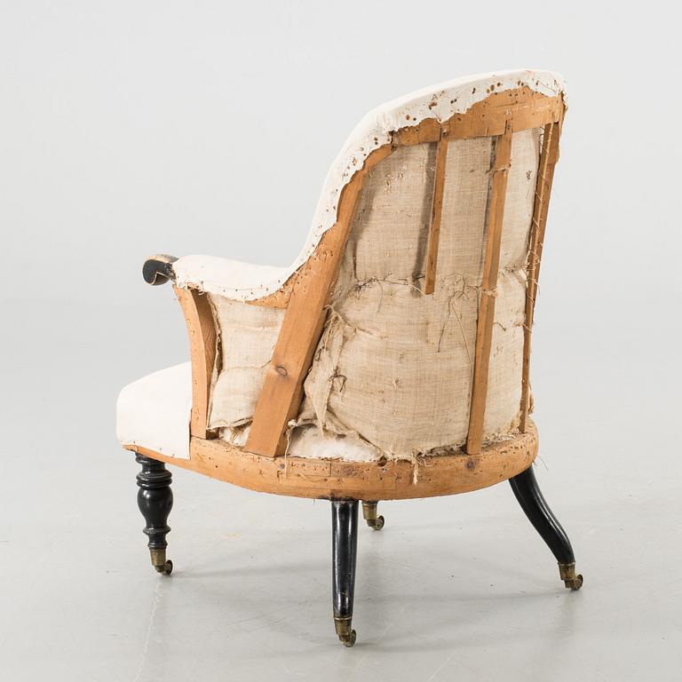 A late 19th century armchair.