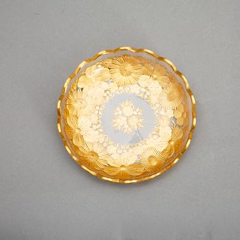 FAT, samt 6 st glas, 1900-talets första hälft.