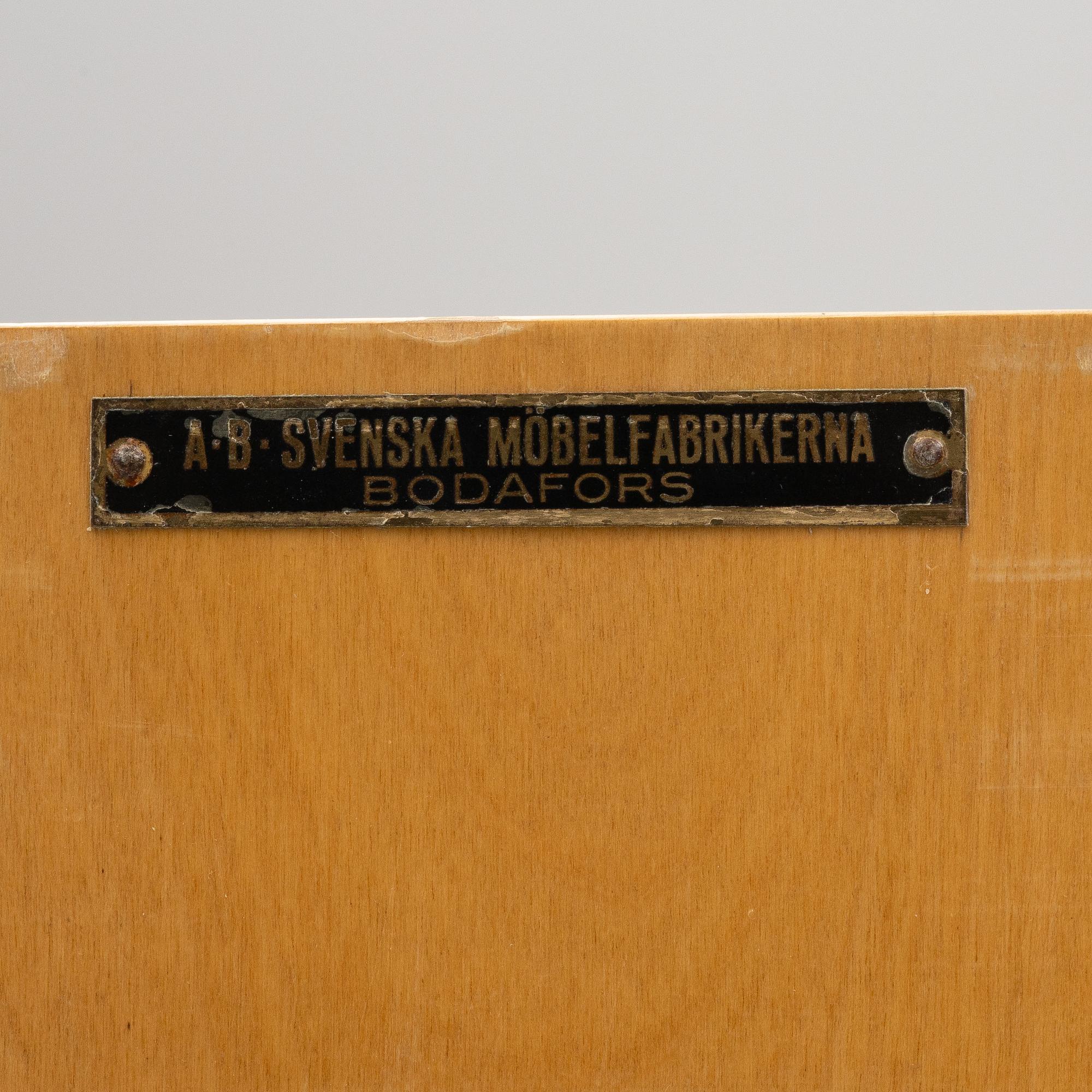 Axel Larsson, a desk "1000-series" Swedish Modern Bodafors 1940s.