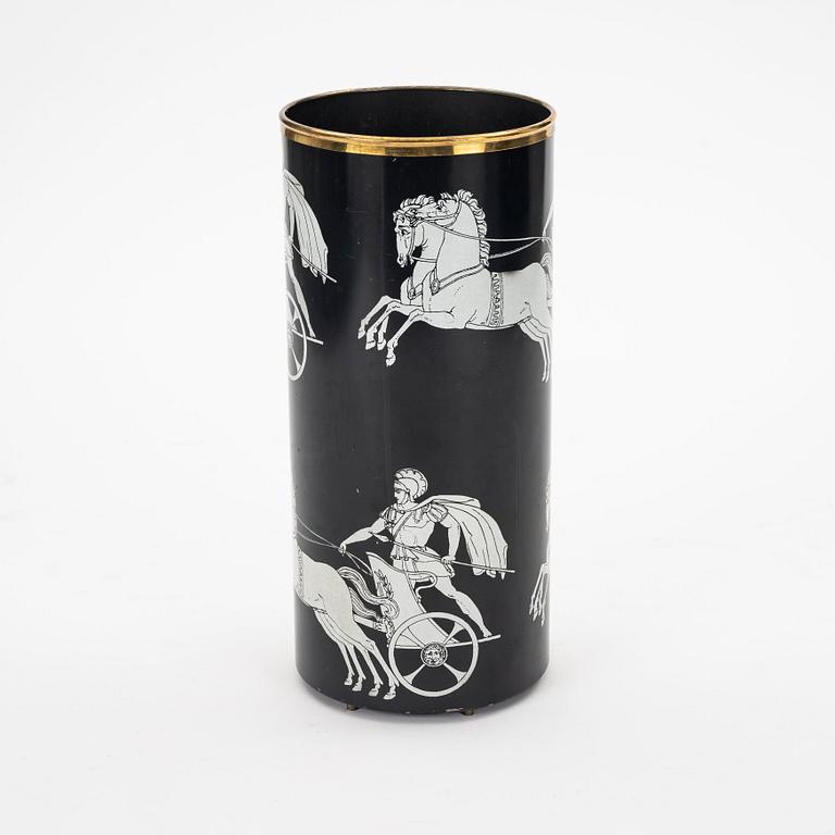 Piero Fornasetti, an umbrella stand, Studio Fornasetti Milan, Italy.
