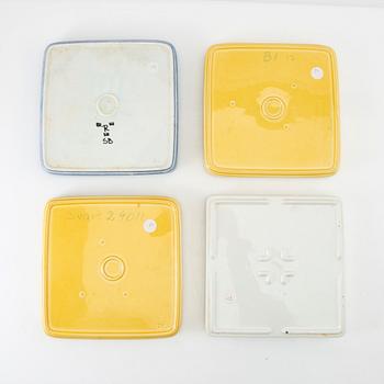 Four pieces of plates.