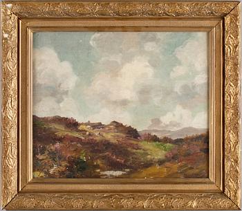 ARTHUR JENKINS, olja på pannå, sign.