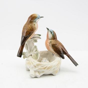 Figuriner 4 st Roenthal/Hutschenreuther/Rudolstadt Tyskland 1900-alets mitt porslin.