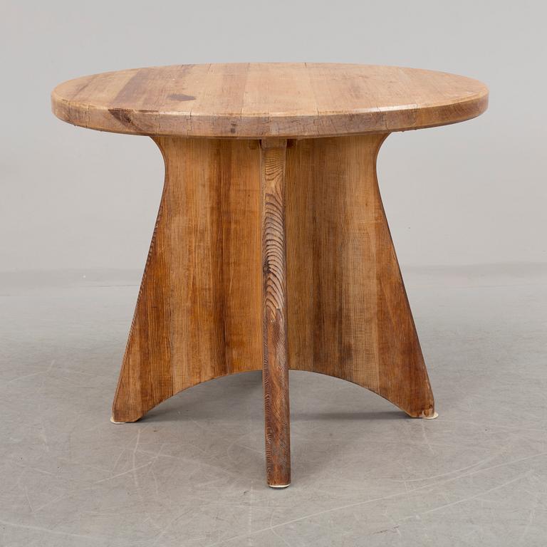 A Swedish pine table, possibly by David Rosén for Nordiska Kompaniet, 1940's-50's.