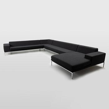 Eero Koivisto, a set of 4 sofa modules, "Hockney", David Design, Sweden, contemporary.
