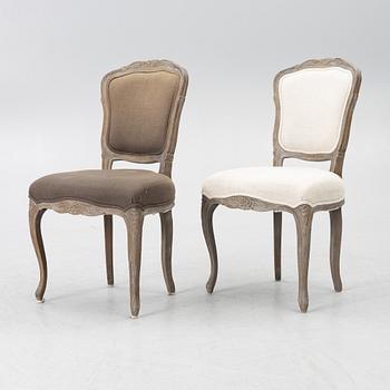 Nine chairs, Louis XV style, France. 21 st century.
