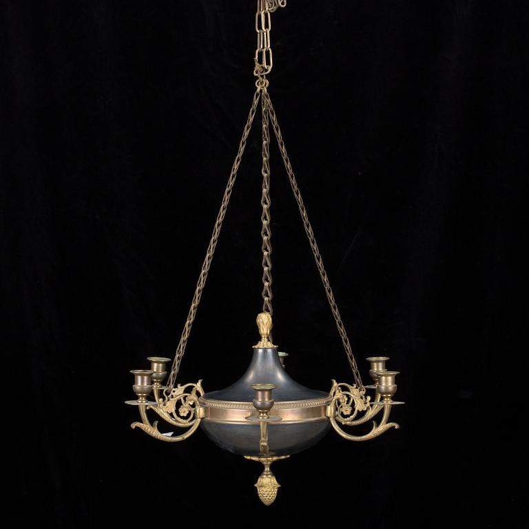 TAKAMPEL, senempire, 1800-talets mitt.