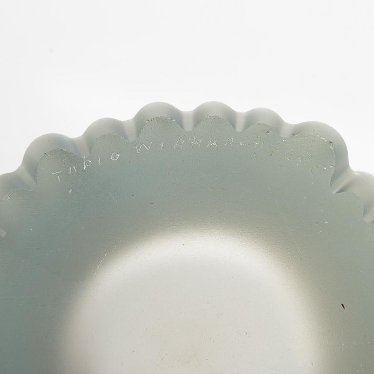 Tapio Wirkkala, två vaser, "Jäkälä "(Renlav), signerad Tapio Wirkkala, Iittala 3515. 1950-64.
