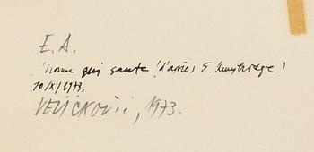 Vladimir (Vlada) Veličković, Untitled.