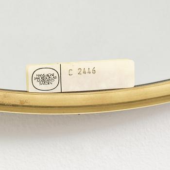 Hans-Agne Jakobsson, vägglampor, ett par, modell "C 2446", Hans-Agne Jakobsson AB, Markaryd, ca 1981-83.