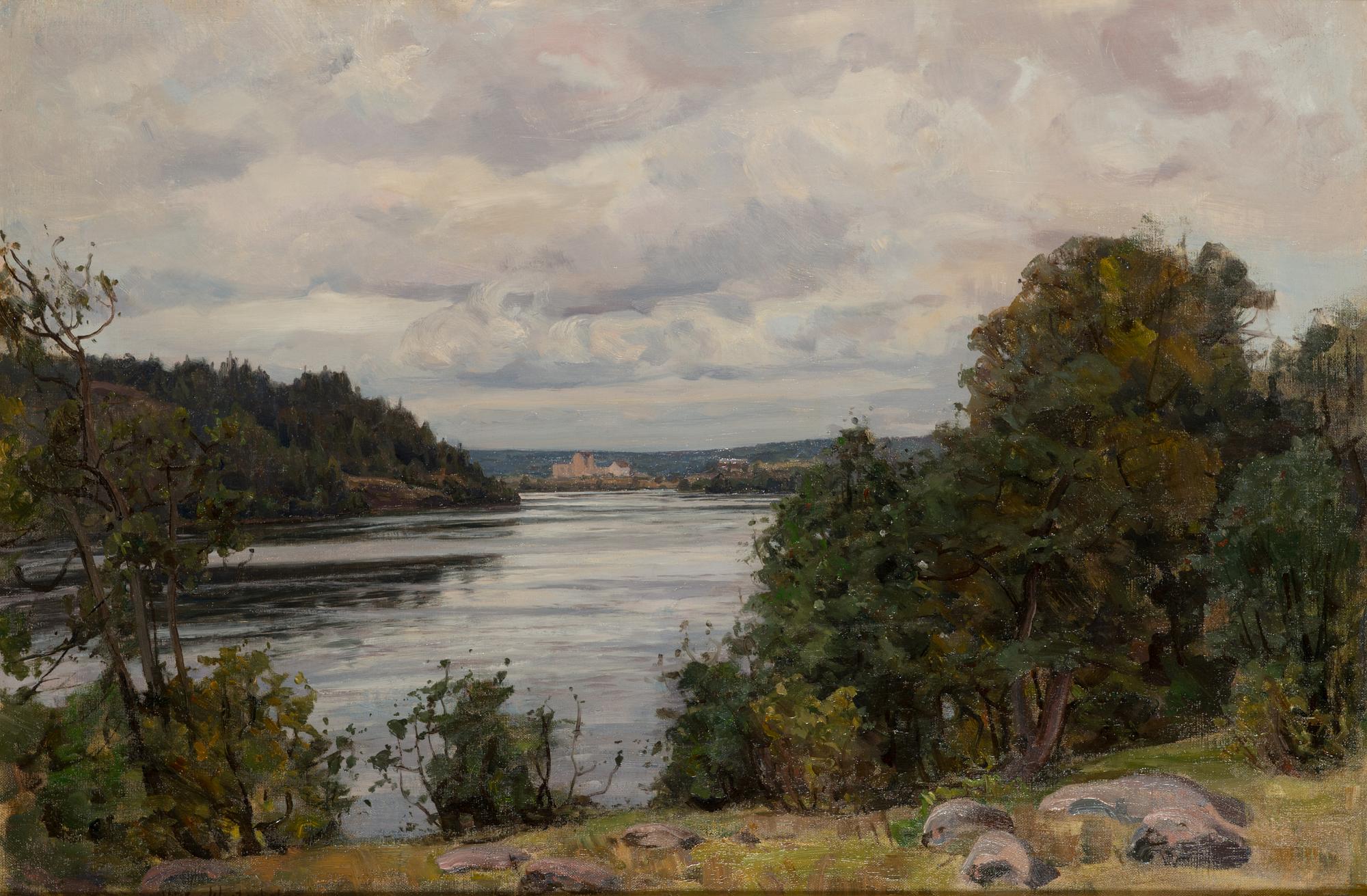 Victor Westerholm, "Slottsundet".