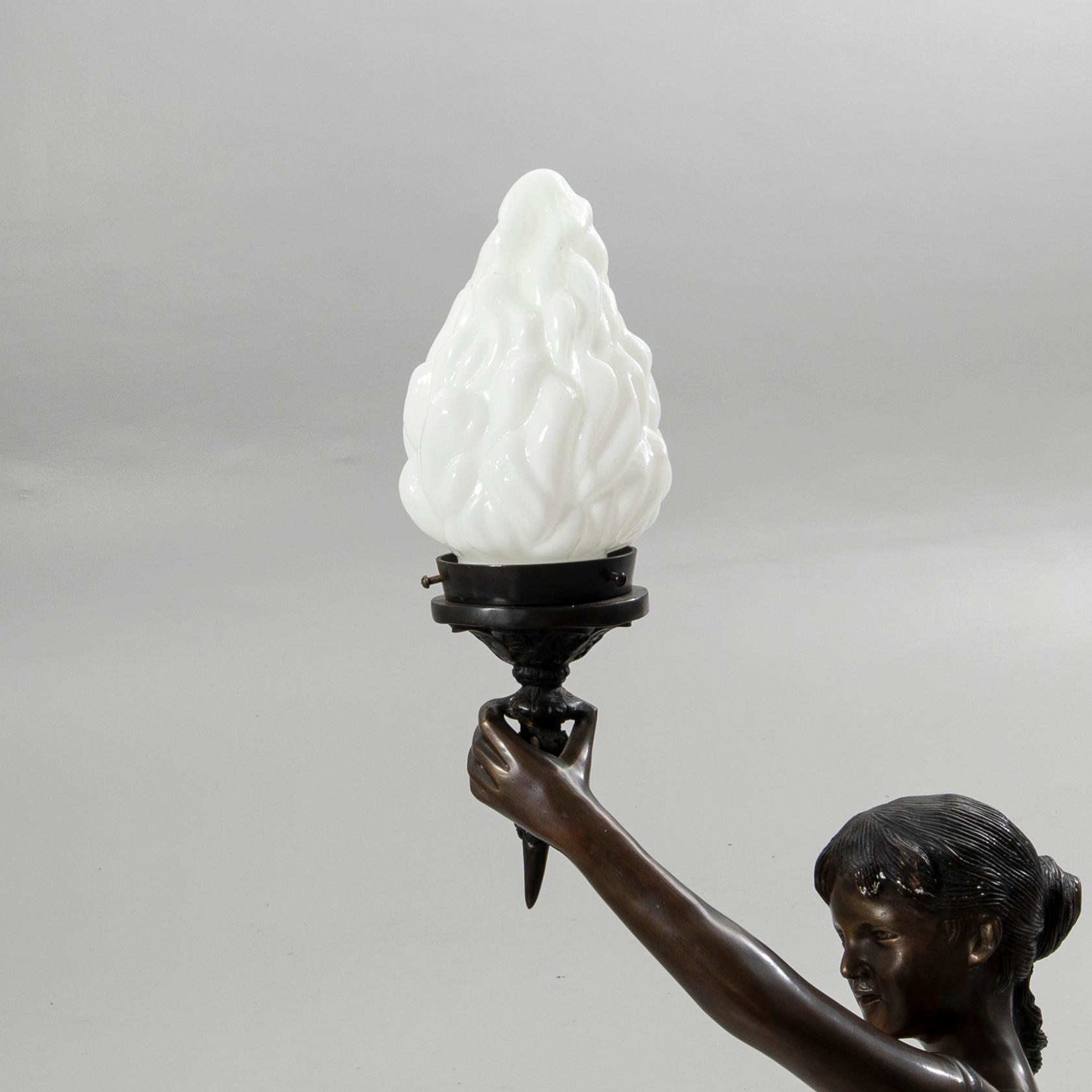 Floor lamp, 20th century.