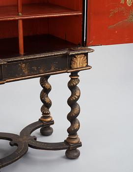 Skåp, Sverige 1700-talets första del, Fredrik I, Senbarock.