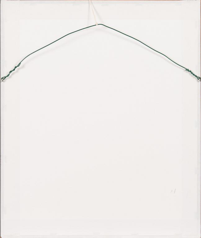 Olavi Vaarula, blandteknik, signerad och daterad -74.