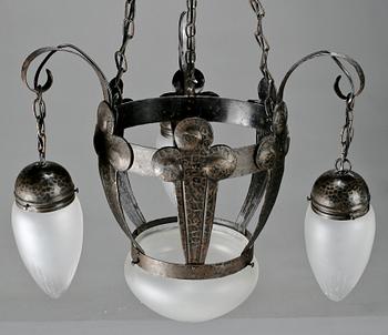 TAKLAMPA, jugend, omkring år 1900.