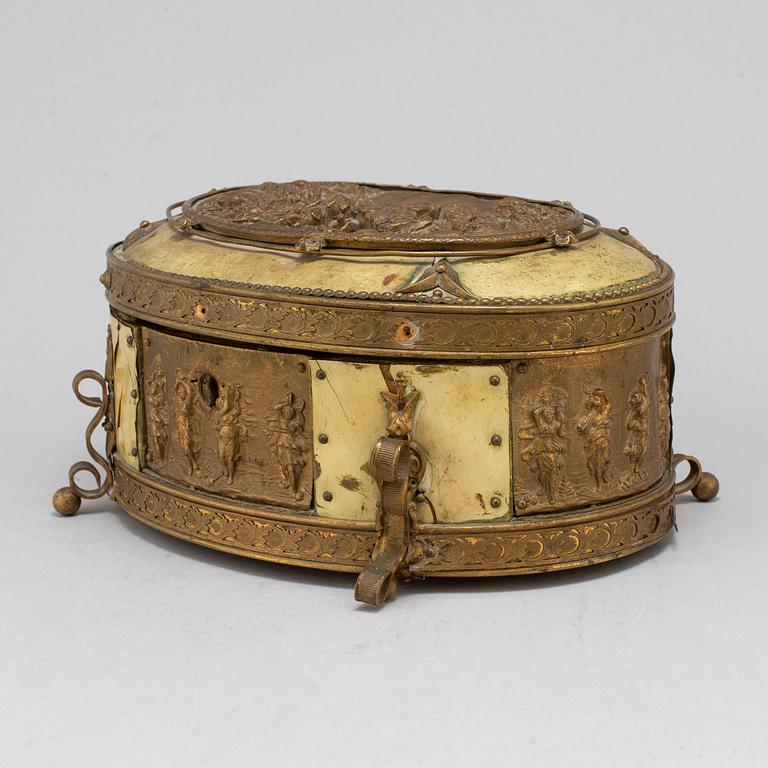 A Baroque style late 19th century box.