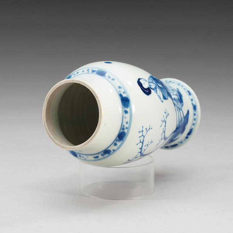 VAS, porslin. Qing dynastin, Kangxi (1662-1722).