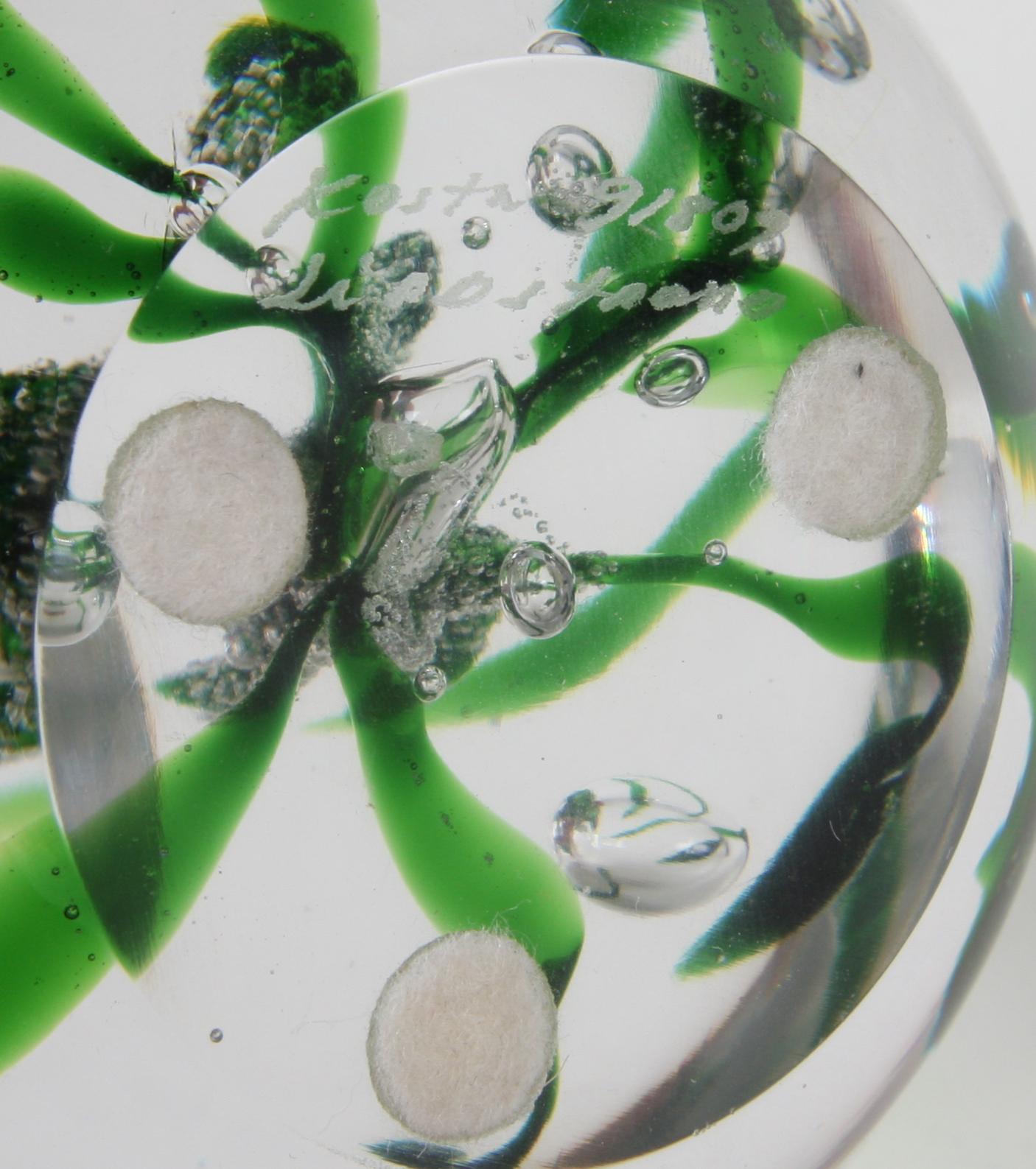 BREVPRESS OCH VAS, glas, bl a Vicke Lindstrand, Kosta.