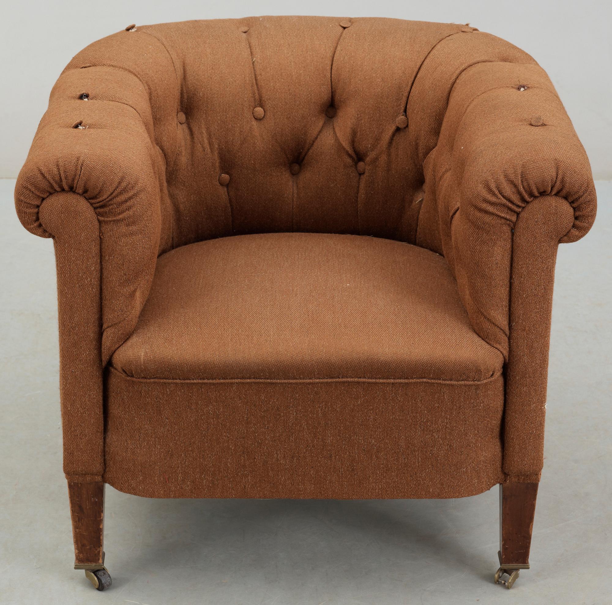 CLUBFÅTÖLJ, 1920/30-tal.