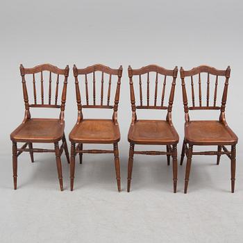 STOLAR, 4 st, Luterma, Estland, omkring 1900.