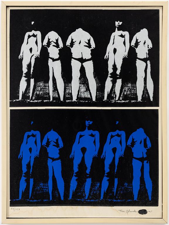 Ture Sjölander, Naked silhouettes.