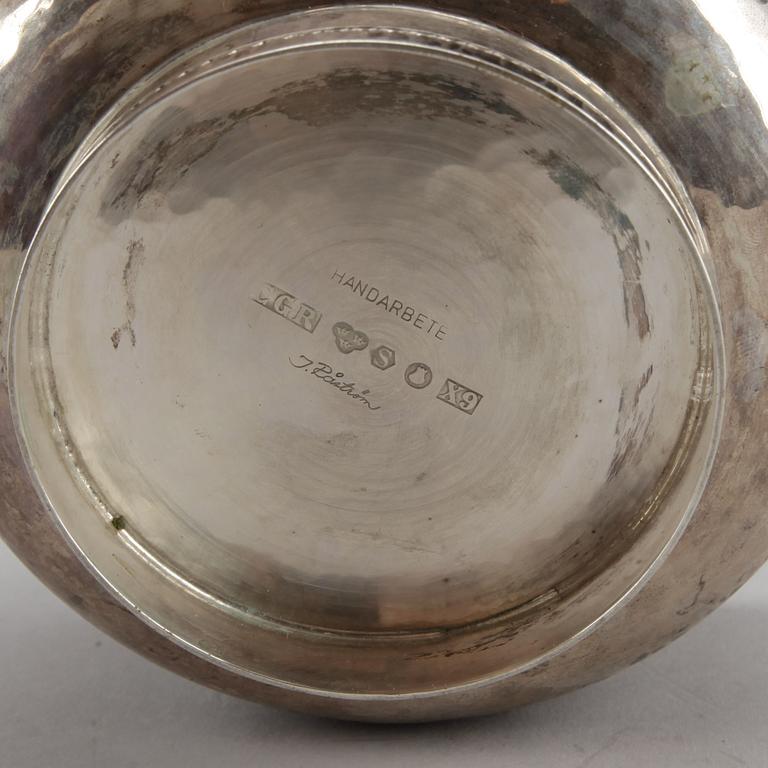 SKÅL, silver, Råström, Stockholm 1972. Vikt ca 276 gram.