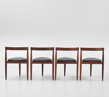 Hans Olsen, a five-piece teak fining suite from Frem Røjle, Denmark, 1950's/60's.