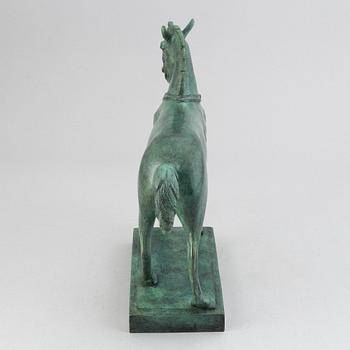 A bronze sculpture, 21st Century.