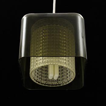 CARL FAGERLUND, a set of four ceiling lights, 1960s-70s, for Orrefors.