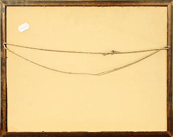 HELMER OSSLUND, akvarell, sign.