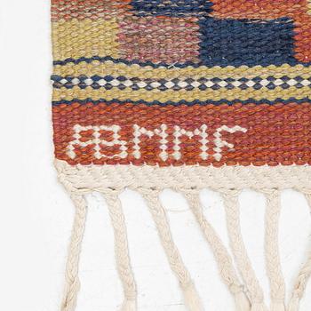Märta Måås-Fjetterström, a 'Röda Åttan', flat weave, c. 285 x 215 cm, signed AB MMF.