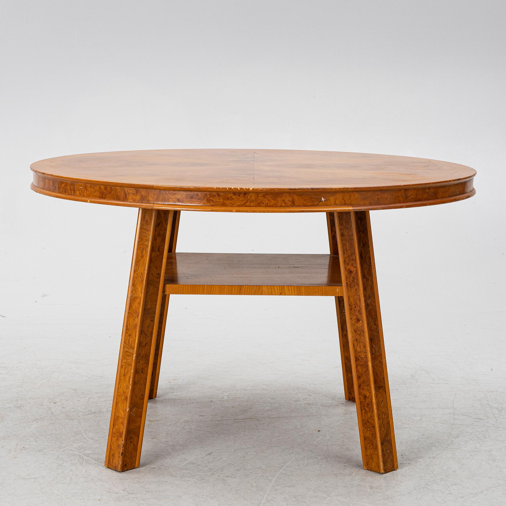 Coffee table, 1940s.