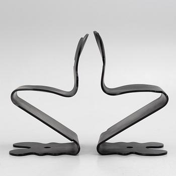 Verner Panton, chairs, a pair, "Pantonic 5000 chair", Studio Håg, Norway, 1990s.
